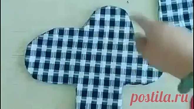 Простая идея для тапочек своими руками