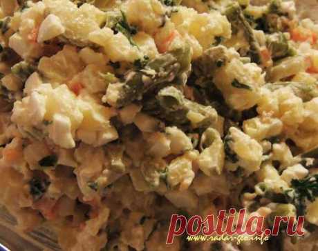 Солнечная Лапута -  с брынзой и стручковой фасолью