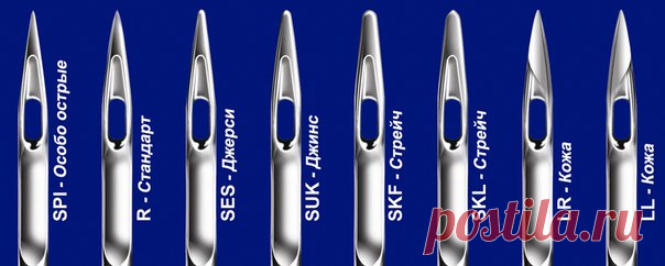 #sewingschool_useles 

● Памятка для тех, кто не знает какую иглу выбрать.