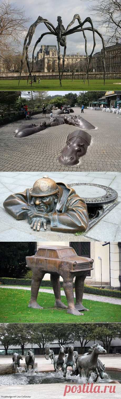 САМЫЕ НЕОБЫЧНЫЕ СКУЛЬПТУРЫ