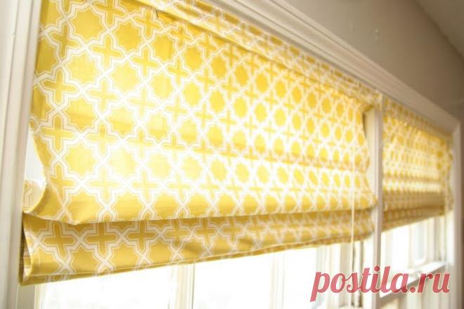 Римские шторы своими руками — Своими руками