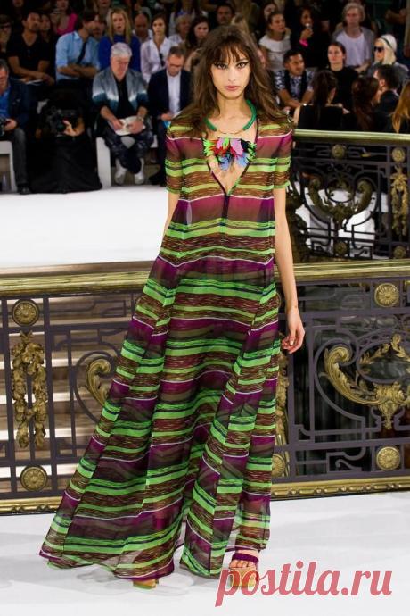 Коллекция John Galliano весна-лето 2015 (35 фото)