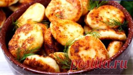 Они намного вкуснее вареных! Жареные ленивые вареники Результат меня просто потряс!