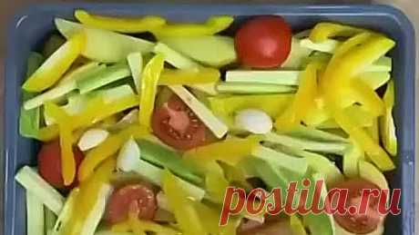 Запеканка из курицы с овощами ( рецепт )