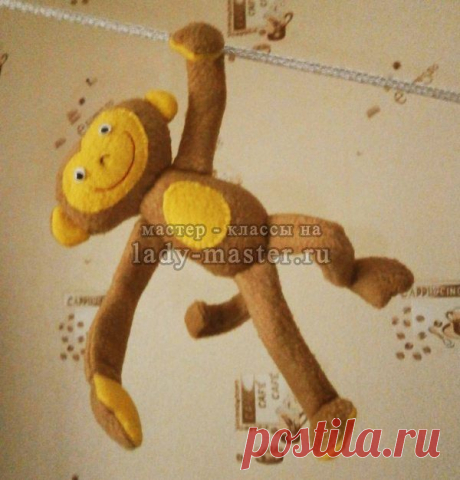 Как сшить обезьянку своими руками, мастер - класс с , пошагово