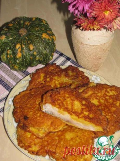 Рыба в тыквенном кляре - кулинарный рецепт