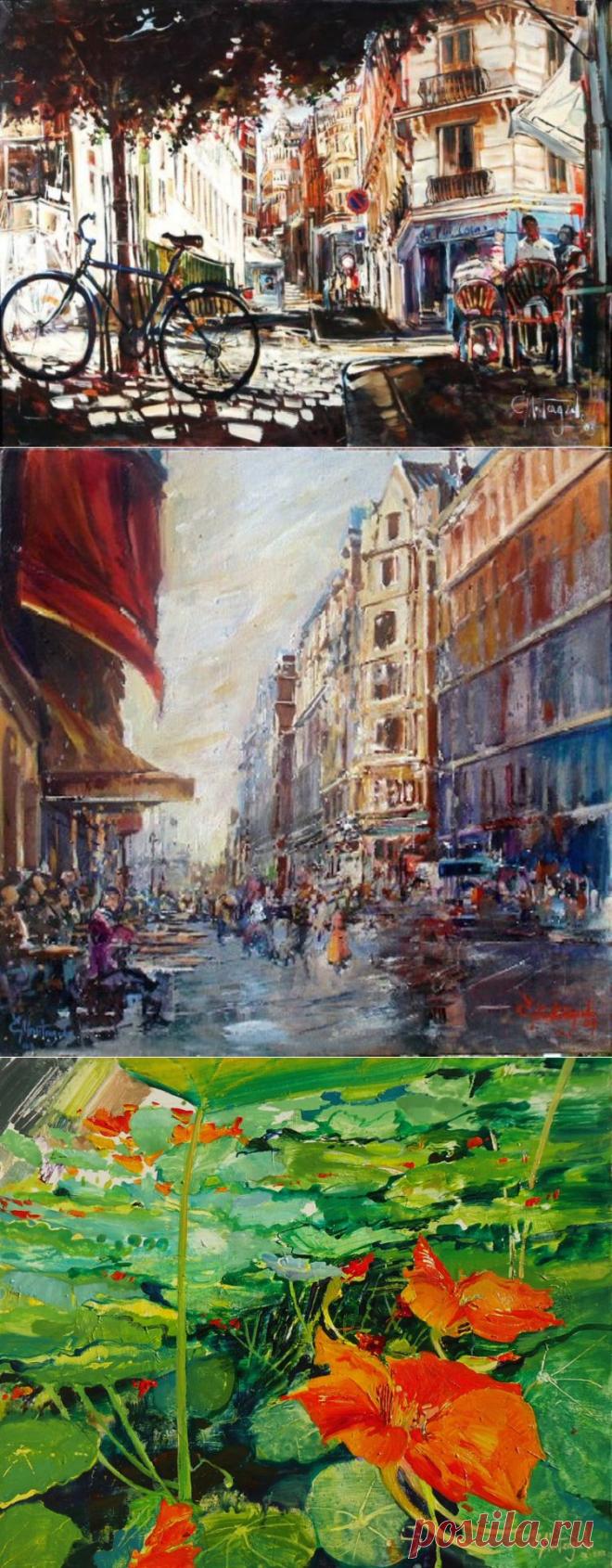 Художник Eduardo Monteagudo. Нарисуй для меня мир, пожалуйста.