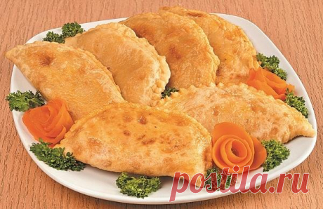 Чебуреки постные с капустой