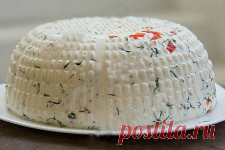 Ароматный домашний сыр