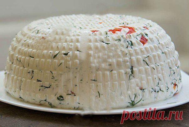 Ароматный домашний сыр
