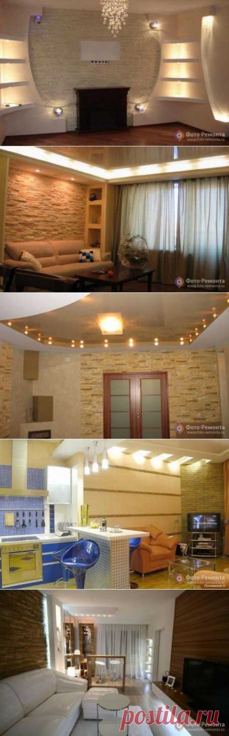 Декоративный камень в интерьере | Квартирный вопрос