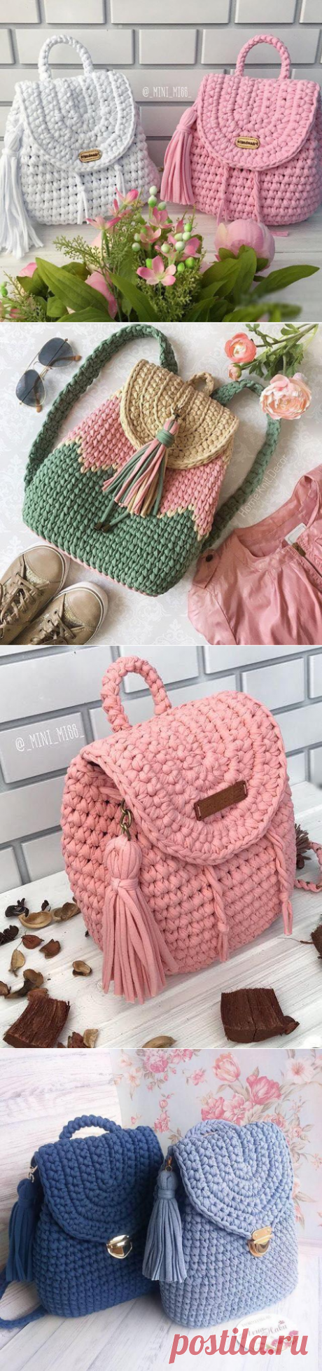 Bolsas linda Fio De Malha