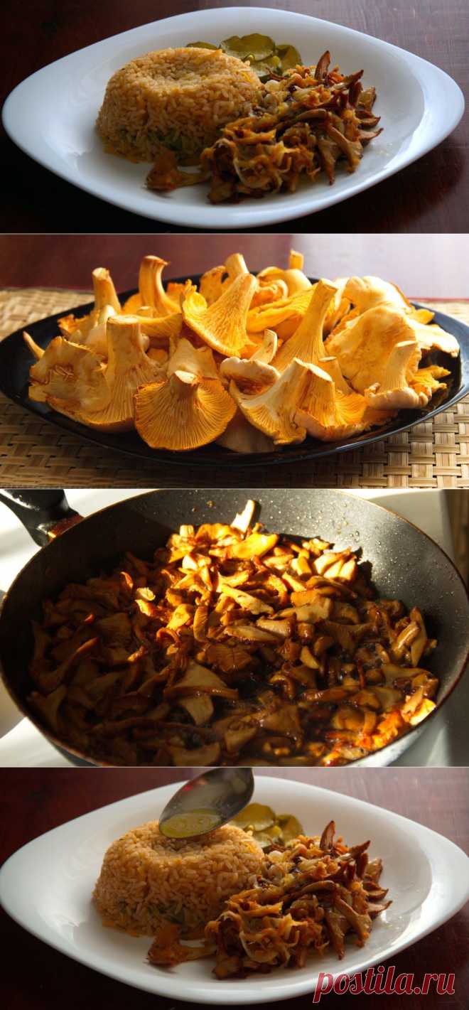 Как вкусно приготовить жареные грибы лисички - фото-рецепты