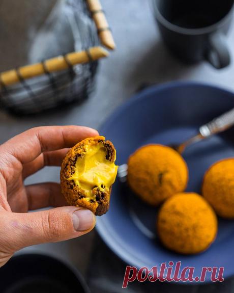 Невероятные пирожные Шу с тыквенным заварным кремом | Andy Chef (Энди Шеф) — блог о еде и путешествиях, пошаговые рецепты, интернет-магазин для кондитеров |