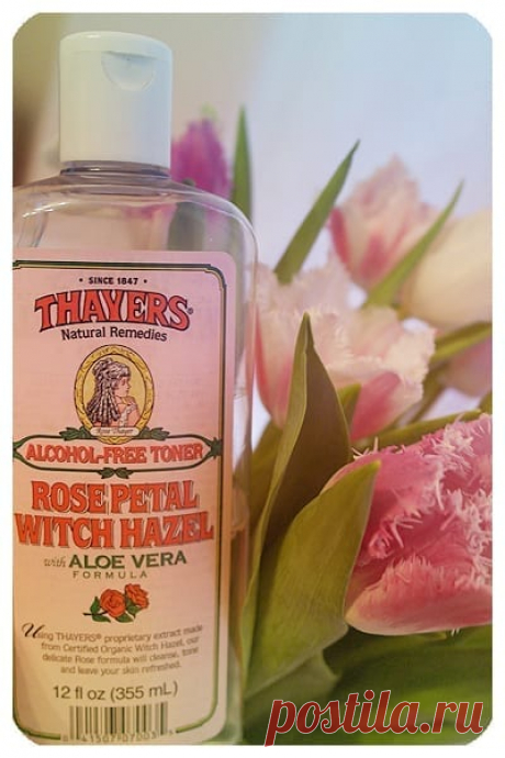 Тоник с гамамелисом Thayers Toner rose petal witch hazel