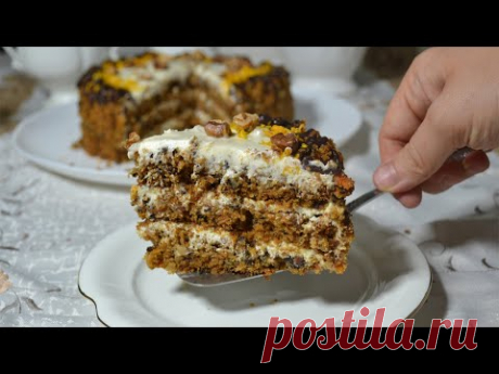 ВОЛШЕБНЫЙ ТОРТ💗 ИЗ ПРОСТЫХ ИНГРЕДИЕНТОВ💗