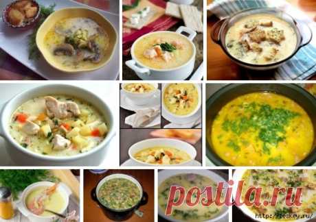 10 РЕЦЕПТОВ СЫРНЫХ СУПОВ