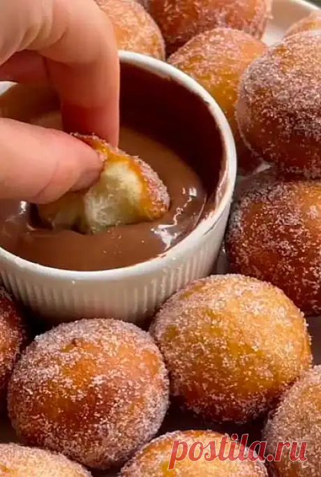 Готовим домашние пончики: пошаговый, приготовление