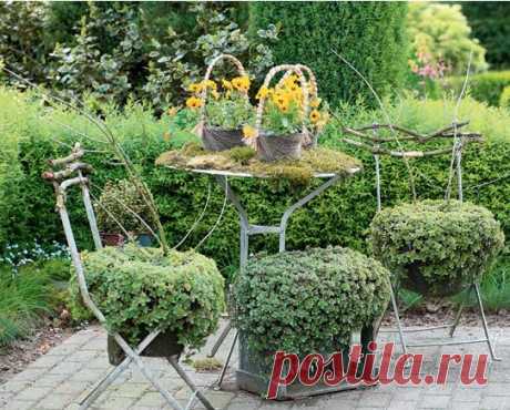 (+1) тема - Дом для цветка - контейнерные посадки в разных зонах участка | 6 соток