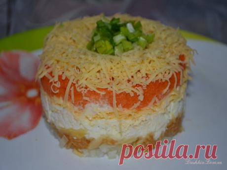 Салат "Французский" - очень-очень вкусный и простой! | Четыре вкуса