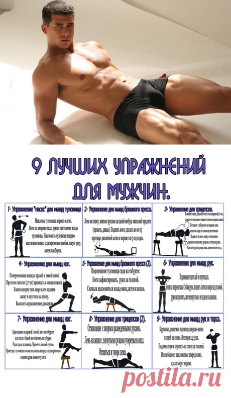 Как похудеть мужчине!