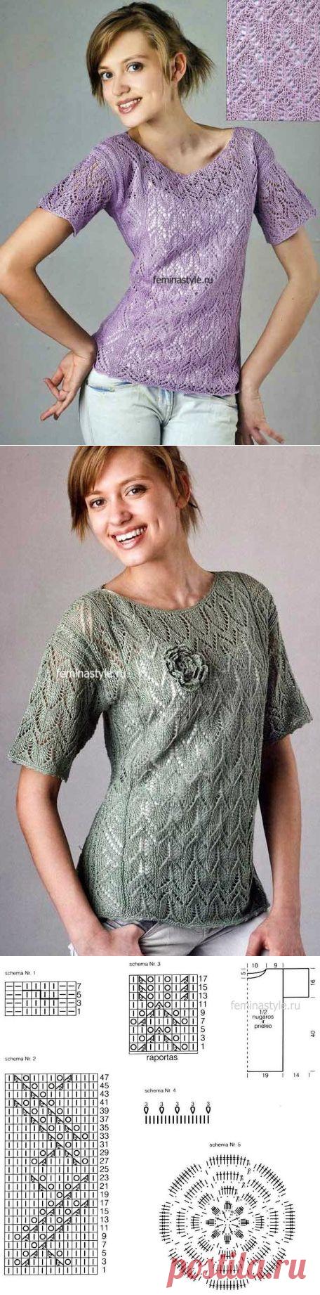 Кофточка связанная спицами / Рукоделие / Домоводство / Женские секреты / Женский стиль