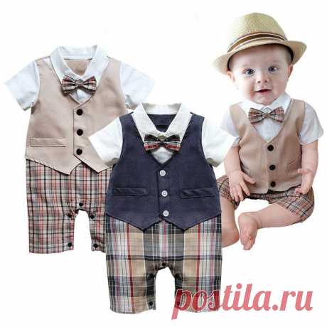 Toddler Vetement 2017 Baby Boy Rompers Summer Baby Clothes Short Sleeve Roupas Infant Jumpsuits Newborn Baby Boys Clothing Sets #&gt;=#&gt;=#&gt;=#&gt;=#&gt; Click on the pin to check out discount price, color, size, shipping, etc. Save and like it!