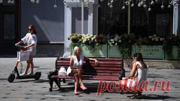 Температура воздуха в центре Москвы превысила 35 градусов