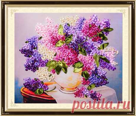 45 * 50 DIY живопись рукоделие комплекты трехмерной вышивки цветы 3D мода печать домашнего декора купить на AliExpress