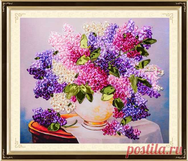 45 * 50 DIY живопись рукоделие комплекты трехмерной вышивки цветы 3D мода печать домашнего декора купить на AliExpress
