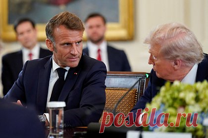 Макрон предложил провести встречу с Россией при участии Европы
