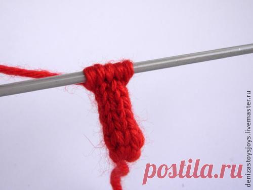 Создание игрушек. Как я вяжу тонкие детали на носочных спицах. - Ярмарка Мастеров - ручная работа, handmade