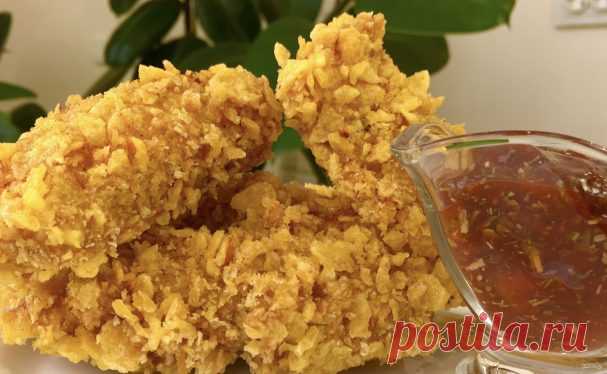 Куриные стрипсы (как в KFC) - пошаговый рецепт с фото на Повар.ру