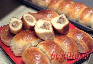Пироги с мясом (два варианта) — Домашний уют