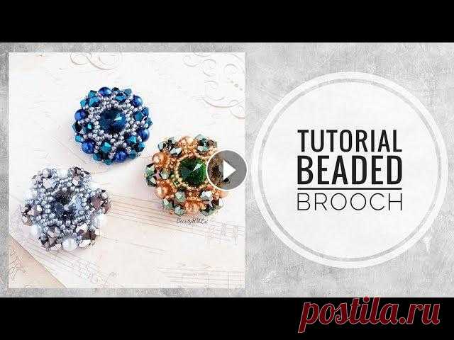 #МК - Брошь из бисера | #Tutorial - beaded brooch

джемпер спицами для женщин из мохера