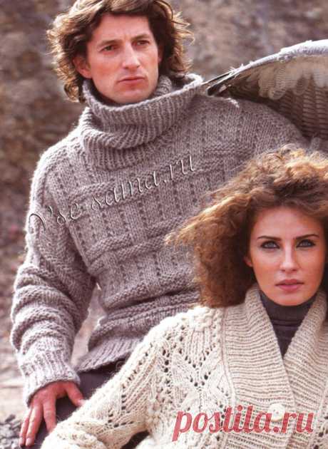 Свитер серенький. Описание, схема и выкройка