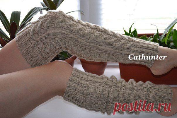 ГЕТРЫ СПИЦАМИ - Носки,тапочки