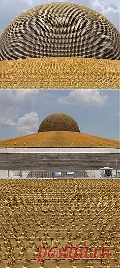 Храм Wat Dhammakaya и миллион золотых статуэток!