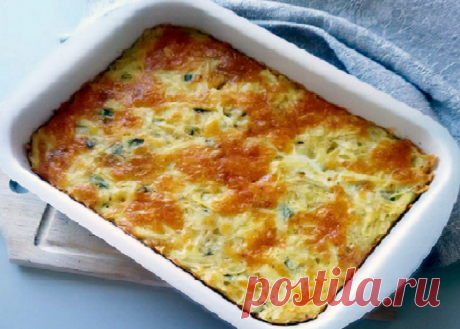 Запеканка из тёртой картошки - или просто большой драник в духовке | Вкусные рецепты | Яндекс Дзен