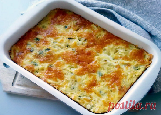 Запеканка из тёртой картошки - или просто большой драник в духовке | Вкусные рецепты | Яндекс Дзен