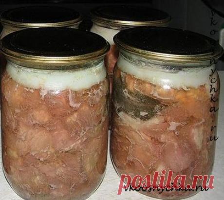 Тушенка из говядины в домашних условиях - Рецепт