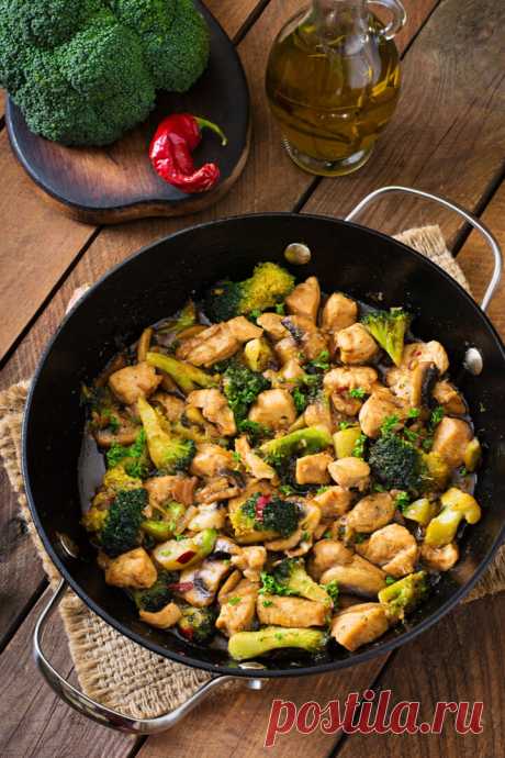 Eine leckere asiatische Hähnchen Brokkoli Pfanne, die Low Carb ist und super gut schmeckt. Hier findest du das komplette Rezept.