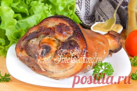 Свиная рулька в горчично-медовом маринаде Свиная рулька, запеченная в ароматном маринаде – это просто изумительное блюдо для любителей мяса.