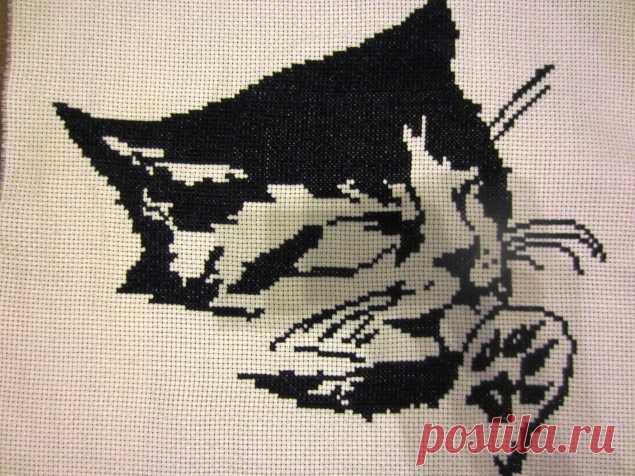 Кошечка / Вышивка / Вышивка крестом
