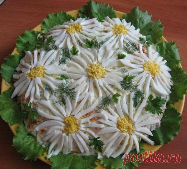 Украшаем салаты красиво!!!Легко и просто - Простые рецепты Овкусе.ру