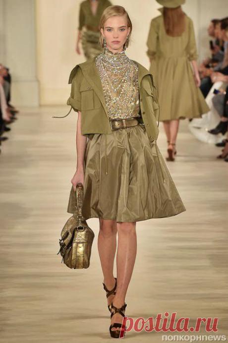 Ralph Lauren. Весна - лето 2015: изящные, элегантные и женственные наряды в стиле сафари | Мода