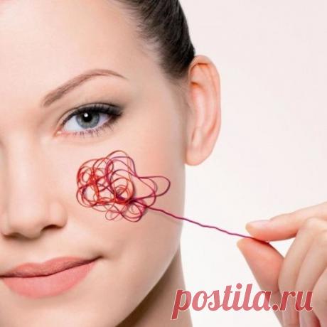 Стираем сосудистые звездочки с лица