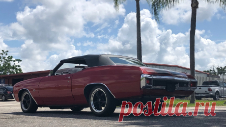 1970 Chevrolet Chevelle Кабриолет | F89 / Indy 2019