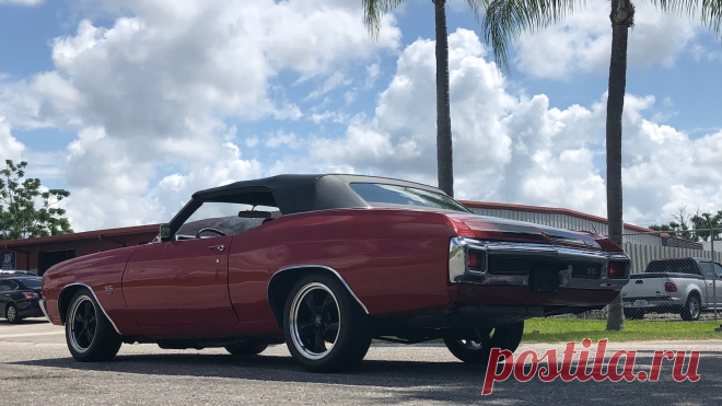 1970 Chevrolet Chevelle Кабриолет | F89 / Indy 2019
