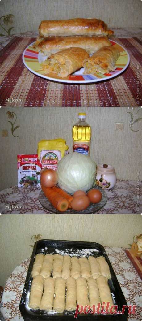 Капустные трубочки
